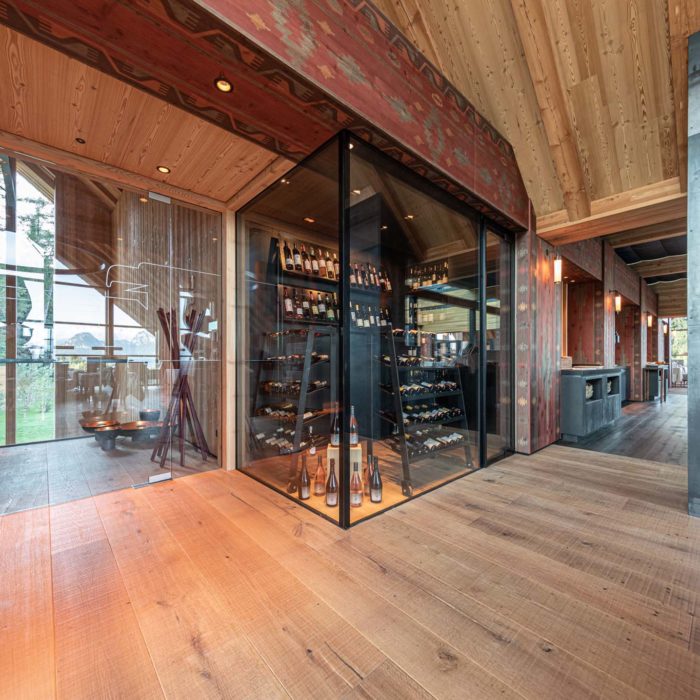 Wine cabinet, Adler Lodge Ritten