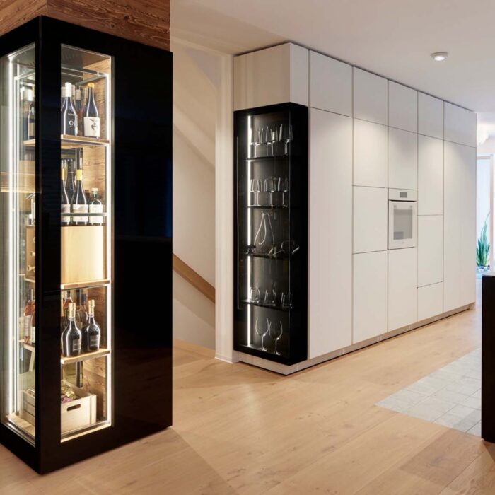Wine cabinet, Private villa