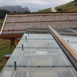 Panoramic sliding windows, Adler Mountain Lodge