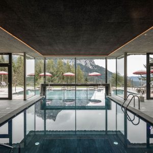 Porte automatiche per piscine, Hotel Plunger